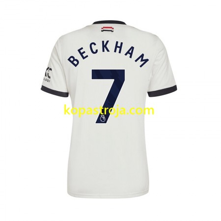 Billiga Fotbollströjor Manchester United Beckham 7 Tredje tröja 2024/25 Kortärmad